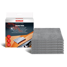 Charger l'image dans la galerie, Chiffons en microfibre esssuyage parfait avec revêtements (x6) SONAX