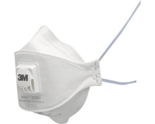 Charger l'image dans la galerie, (x10) Masque de protection respiratoire FFP2 3M 9322 - Anti-Poussières avec soupape - Protection pour outillages et ponçage - 10 unités