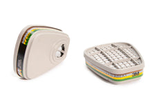 Charger l'image dans la galerie, Paire de filtre antigaz, antivapeurs et particules 3M™ 6055/6059/6099