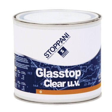 Kit VERNIS BRILLANT GLASSTOP CLEAR U.V. BASE + DURCISSEUR