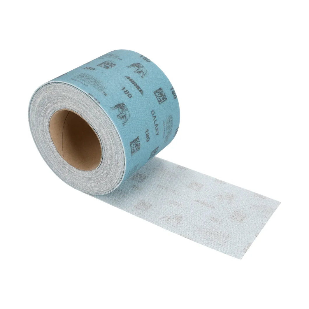Rouleau abrasif Galaxy 115mmx20M velcro MIRKA P40 à P400