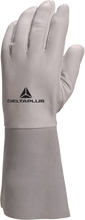 Charger l'image dans la galerie, Paire de gants de soudeur thermiques en cuir, GFA115K DELTA PLUS
