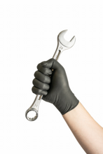 Charger l'image dans la galerie, Boîte de 100 gants en nitrile noir STRONG GRIP
