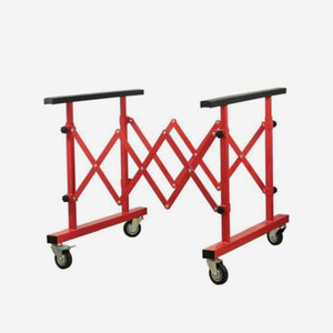 Tréteau peinture extensible – Support mobile pour carrosserie