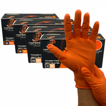 Charger l'image dans la galerie, Boîte de 50 gants en nitrile orange
