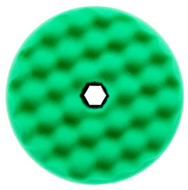 Mousse de polissage 3M™ Perfect-It™, système Quick Connect double face, Vert, alvéolée, 150 mm, 50962